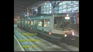 T68 Trams in Greater Manchester 2010 [upl. by Atteyek45]