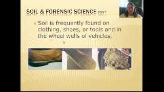 Soil Video Lecture  Forensics 643 [upl. by Humph965]