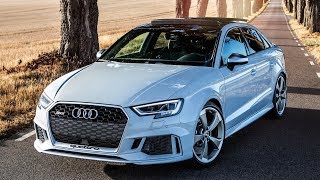 WOW COOL SPEC  2018 AUDI RS3 SEDAN  400HP 5CYL  Glacier white body and details  0100 36 [upl. by Elatsyrk]