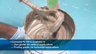 Corroseal PS 749  Two part polysulphide joint sealant  Corrotech Construction Chemicals [upl. by Knighton]