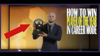 How to Win PLAYER OF THE YEAR in FIFA 22 Career Mode [upl. by Engis]