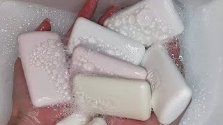 🍦ASMR 10 so creamy soap washing 🧴10 кремовых мыл Teo мыление ✨ АСМР [upl. by Ilellan119]