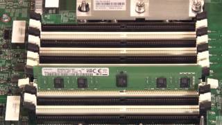 ThinkSystem ST550 installing a DIMM [upl. by Bramwell]