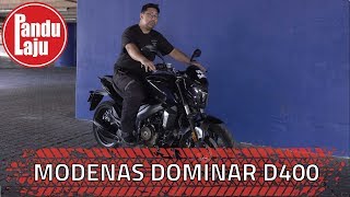 Tunggang Uji Modenas Dominar D400 [upl. by Wadell710]