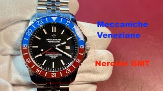 Watch Meccaniche Veneziane Nereide GMT [upl. by Bohs]