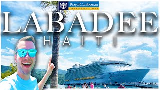 Harmony of the Seas in Labadee Haiti 2022  Cruise Vlog Ep 6 [upl. by Ahtram]