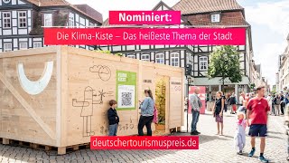 Die KlimaKiste  Das heißeste Thema der Stadt  Nominiert für den Deutschen Tourismuspreis 2024 [upl. by Ttimme]