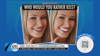 Power Swabs offers 50 off teeth whitening [upl. by Nauh]