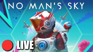 No Mans Sky Live Stream  New Update and Player [upl. by Inalel]