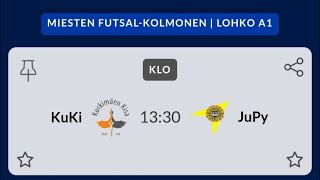 KuKi  JuPy miesten futsal kolmonen 30112024 [upl. by Standing]