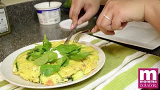 Garden Vegetable Frittata [upl. by Donnie]