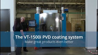 PVD Coating System Overview Watch the PVD Process in the VaporTech 1500i PVD Coating System [upl. by Hildagarde]