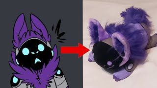 A Protogen Gets Turned Into a Marketable Plushie volume warning [upl. by Lilla976]