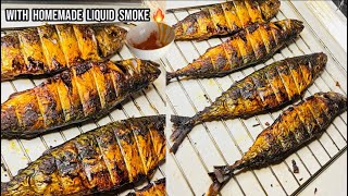 How to Smoke Mackerel in the Oven  Smoked Mackerel  Grilled Mackerel [upl. by Goff]