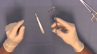 How to Attach a Scalpel Blade to a Handle [upl. by Adiana]