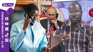 Diplomatie PR Diomaye au téléphone avec Poutine président russe  le décryptage de Moustapha Mbaye [upl. by Peursem]