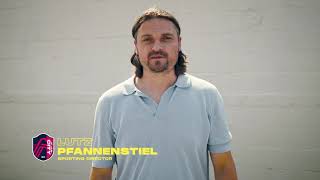 Lutz Pfannenstiel Announcement Video  St Louis CITY SC [upl. by Ziagos]