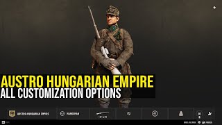 Isonzo All Customization Options  Austro Hungarian Empire [upl. by Porta]