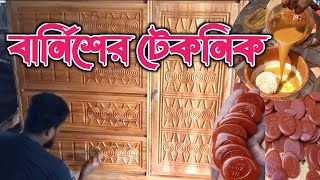 ফার্নিচার বার্নিশ এবং টেকনিক শিখে নিন l furniture hot police deco polish how to polish wardrobe han [upl. by Selohcin981]