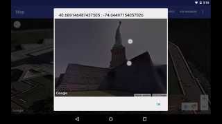 Display StreetViewPanoramaView when user click on InfoWindow [upl. by Riess]