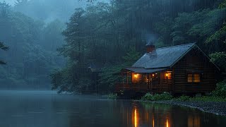 Beautiful And Sweet Dreams In The Tropical Forest  The Sound Of Cool Relaxing Rain [upl. by Kynan710]