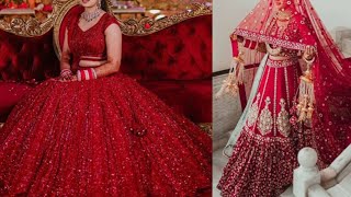 2020 latest modern bridal lehenga design ideasindian bridal best outfit ideas [upl. by Atteuqal962]