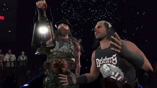 WWE 2K23 Custom Deleters of World Entrance Bray Wyatt amp Matt Hardy [upl. by Rustin]