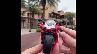 xyminicar075 ドゥカティ Ducati 112 ミニカー 全3色 ライト点灯 エンジンサウンド 合金モデル 模型 バイク ジオラマ [upl. by Abroms]