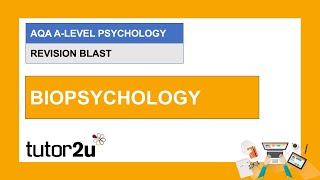 AQA ALevel Psychology Revision Blast  Biopsychology  28 Apr 2021 [upl. by Catherine]