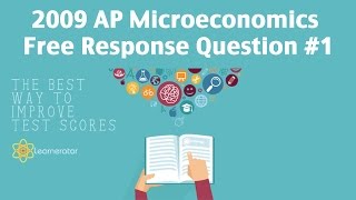 AP Microeconomics 2009 FRQ 1 Monopolies amp Subsidies [upl. by Anikal]