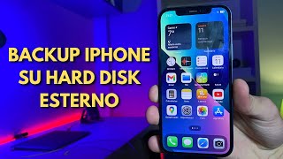 âœ…Backup iPhone su Hard Disk Esterno 2024  2 Metodi Facili per Trasferire Dati e Foto [upl. by Fenwick572]