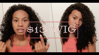 How I Style My Half Wigs With NO LEAVE OUT  Outre Penny [upl. by Buyers]