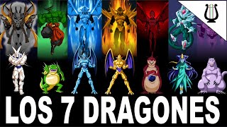 Las INCREÍBLES versiones canónicas de los 7 dragones malignos  Dragon Ball Super [upl. by Alec]