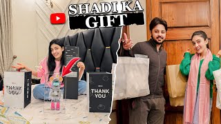 YOUTUBE KI TARAF SY SHADI KA GIFT ♥️  Honeymoon amp Umrah K Lea Shopping Ker Li 😍 [upl. by Enelyw]