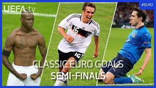 Classic EURO Goals  Semifinals  Balotelli Lahm Chiesa [upl. by Armbruster]