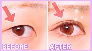 Create Double Eyelid Without Surgery  Make Your Eyes Bigger Naturally [upl. by Montanez]