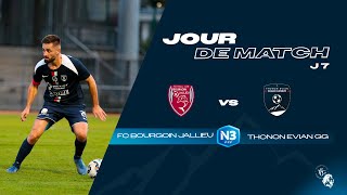 Live National 3  FC Bourgoin Jallieu  Thonon Evian GG FC 2ème MITEMPS [upl. by Nnylirej]