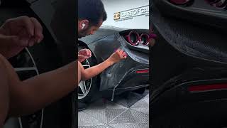 🔥CAR PPF PROTECTION 🤯 ABBAS CAR CARE car ppf ppfcoating detailing [upl. by Anabal950]