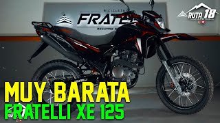 MOTO FRATELLI XE 125 ENDURO ¿Quién la conocía 💥 [upl. by Tongue]