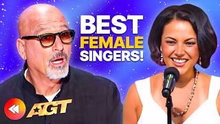 TOP 25 FEMALE Singers On Americas Got Talent 🤩🎤 [upl. by Ettevi]