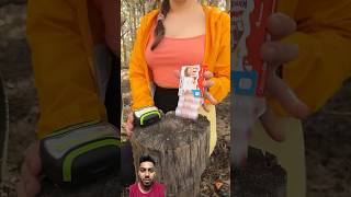 Woww Amazing trick to get fire in emergency  bushcraft fire survival hangfire firestarting [upl. by Fatimah41]