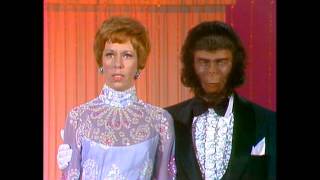 The Carol Burnett Show with Roddy McDowall wearing Planet of the Apes Makeup [upl. by Naes]