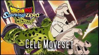 Dragon Ball Sparking ZERO Cell Moveset [upl. by Gail]