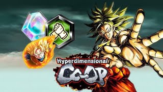 GET SS GOTEN Z POWER HOW TO BEAT HYPERDIMENSIONAL COOPVS SUPER SAIYAN BROLY DB LEGENDS [upl. by Gherlein]