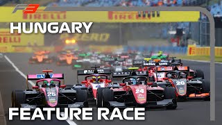 F3 Feature Race Highlights  2024 Hungarian Grand Prix [upl. by Asilenna]