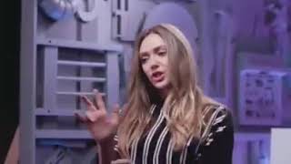 Elizabeth Olsen spoils Infinity war worse than Tom Holland [upl. by Guinn]