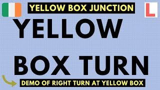 How to use a yellow box junction turning right [upl. by Knut]