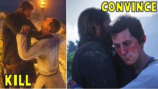 Arthur Spares vs Kills The Chelonians Master All Choices Red Dead Redemption 2 [upl. by Notelrahc]