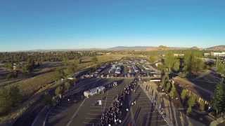 Embry Riddle Prescott Jet Dragster from Quadrocopter View [upl. by Yenettirb]