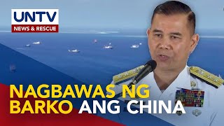 Mga barko ng China sa West Philippine Sea nabawasan [upl. by Iliram]